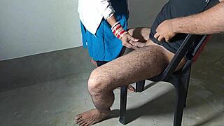 how did i bang this innocent nurse on a hospital chair?