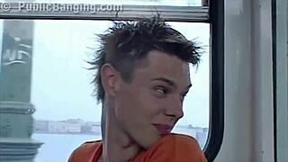 Extreme public sex in city bus with everyone watching!