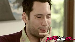 Skinny petite blonde teen loves her step dad's monster cock.