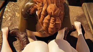 Aloy from Horizon Zero Dawn Gets Creampied in 3D