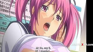 Pervy Teacher Blackmails Campus Lesbians in Uncensored Hentai