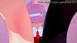 i watch zero two have hard sex with darling in franxx pov fantasy.