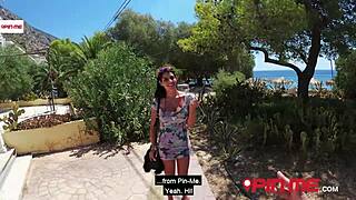 Rosa and Sofia share outdoor adventures and pickups in public settings