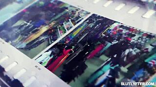 Sweet athena fleurs naked masturbating with toys in office with officer mike