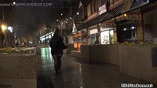 Fat Amateur Emma Flashes Nude Outdoors in Wild Public Display