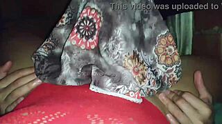 sexy girl in red body gets monster cock in her tight pussy homemade.