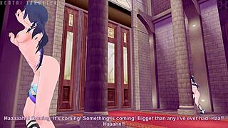 bronya and seele get lewd with pela and serval in honkai star rail diary