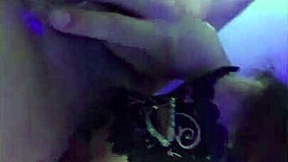 Redhead sucks and licks monster cock until she cums