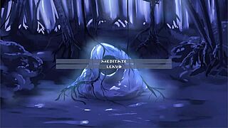 Hot damn! Pussy licking action in Four Elements Trainer Book 4!