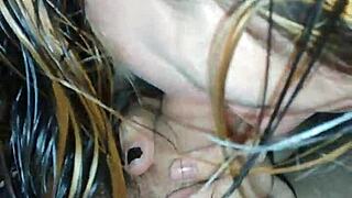 Faith the slut takes on hardcore action with clients