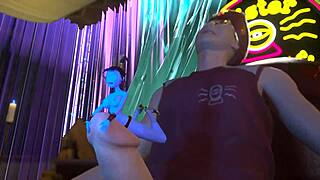 in crazy 3d cartoon two busty girls ride multiple cocks in threesome