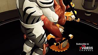 Big Tits Beauty Likes Extreme Anal Sex In Restraints