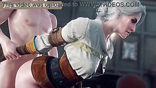 Siri Gets Perfect Fuck In Witcher 3D