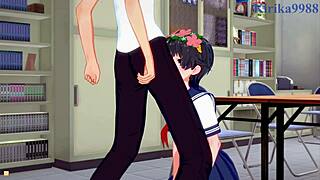 Intense Group Action with Mikoto Misaka and Kuroko Shirai in Hentai