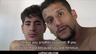 latincum com - amateur straight latin stud rocco gay for pay fuck