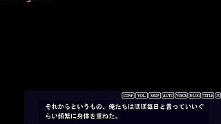 in this hentai anime, hiroto 28 listens to the wife next door flashing and using toys with her husband