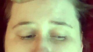 Amateur gets intense cum dumped on her face