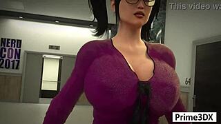 Big Booty Futa With Huge Cock Plays Cum Animation