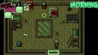 rescuing two hot girls from zombies in hentai game