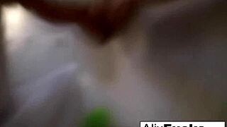 Sexy Showering Off with Stunning Alix Lynx