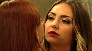 Submissive lesbian slave touched fingered by madame?