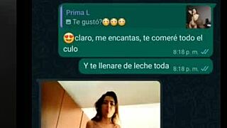 does my cousin get hot on whatsapp?