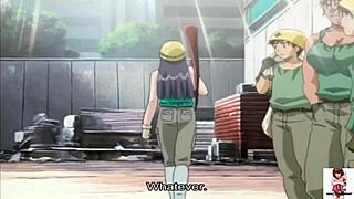 women at work hentai with blowjob and anal