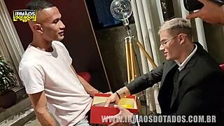 Secret friend game turned into a bareback Brazilian orgy, behind the scenes madness! 😈  