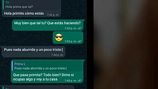 does my cousin get hot on whatsapp?