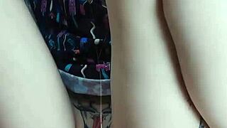 nastya fox sits on a twine fucks himself with a unicorns slide and clips the clitoris and nipples with clips she doesnt miss being alone at home and always wants sex and f ing things