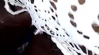 Curvy brunette's big ass caught my eye for wild banging