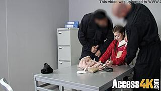 i got caught as a teen with small tits, bullied by fake cops like cindy shine