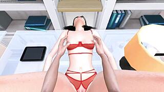 stepsister distracts me with conversations during our anal session