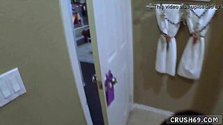 family strokes night with pervert teen 18+ swalloween fun pov taboo