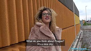 public agent nails spanish shaved pussy outdoors in wild european pickup