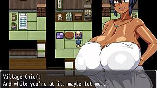 tanned girl natsuki hentai game ep 14 she got her massive ass spanked real good