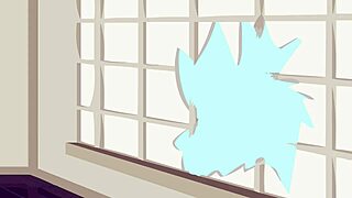 i powertrip in this cartoon with ripped clothes