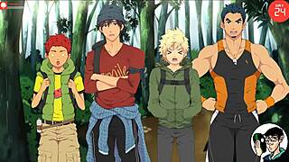 ichiru takes me in the forest and hot springs for gay sex.