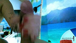 she gives him a handjob gift close up