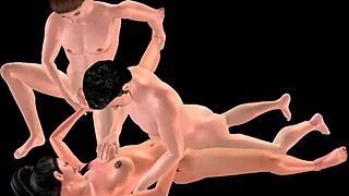 Animated 3D Threesome Porn Ultimate Pleasure Or Not