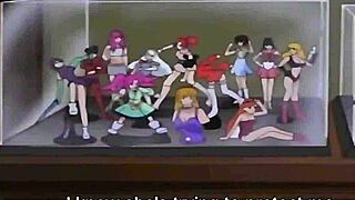 Shy Anime Yuri Gets Wild Pussy Fuck