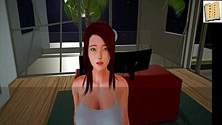 my new family episode 32 with small tits milf and teen redhead in erotic cartoon game