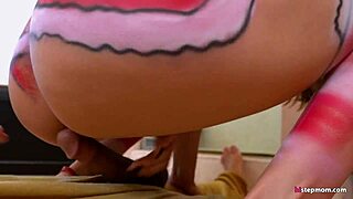 Lexi Luna's amazing body rides her boyscout step son with raw power