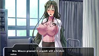 Beautiful anime nurse gets anal sex in Shion's cruel magical angel