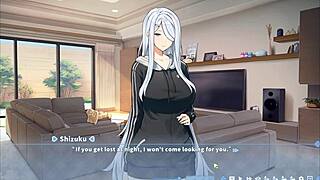 Summer clover catches boss masturbating to giant cock