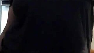 behind the scenes with goddess amanda showing her big tits