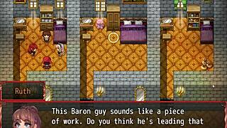 harem in another world hentai game ep 13 best thighjob ever