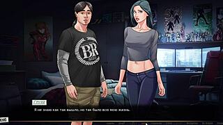 Hentai with heels and cum on face - Our red string part 11