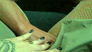 I Provoke Uber Driver To Play With My Pussy