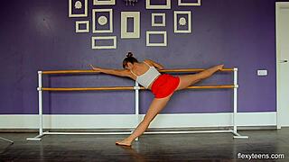 Yanna, wanna see this hot naked gymnast flex her Russian skills in yoga?